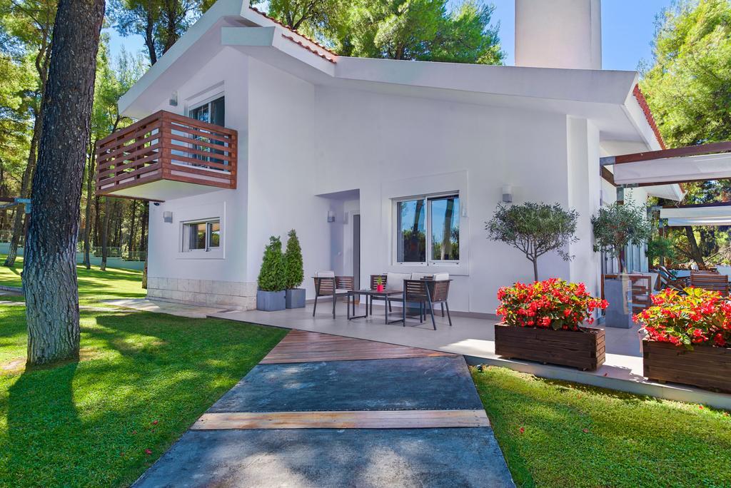 The White Villa At Sani Sani  Ngoại thất bức ảnh